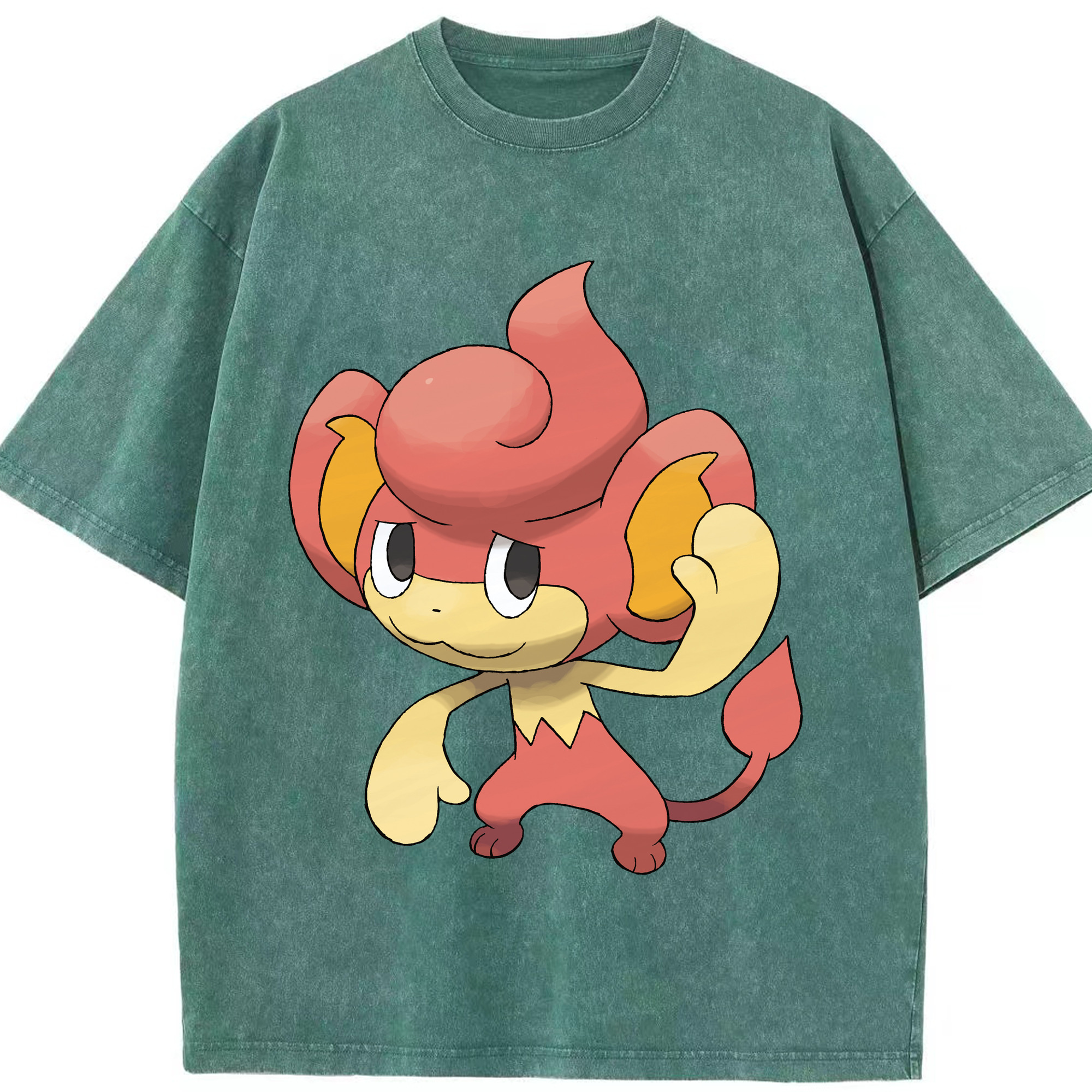 （画像用） ポケットモンスター Pokémon 綿100% ヴィンテージ風 半袖Tシャツ（フロントプリント）